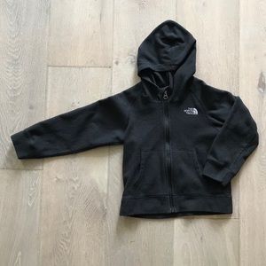 North Face zip up hoodie